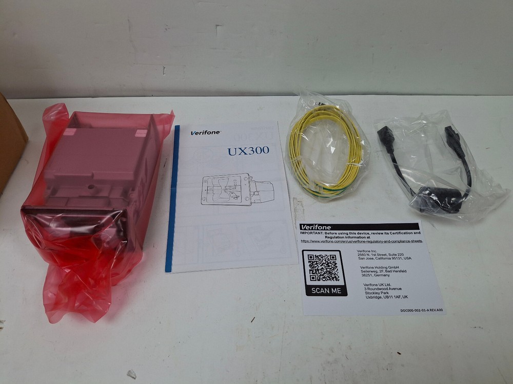 NEW Verifone Ux300 M159-300-000-WWA-B ( NOTE: NOT Gilbarco compatable)