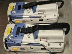 Lot of 2 Unlocked Motorola/Windows Mobile MC75A0 Handheld PC/Scanner + Cradle,