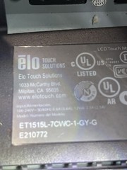 ELO Touch Solutions Screen With Stand Dell Optiplex 7010 Epson Receipt Printer