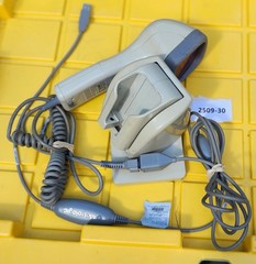 Metrologic Instruments MS6720 Barcode Scanner USB Adapter and Base Cream Beige