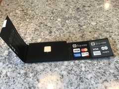 New Old Stock Square Credit Debit Card Reader White for Apple iPhone and Android