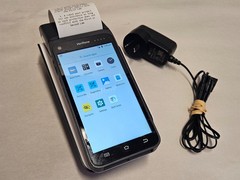 Verifone T650p portable Android-based smart POS terminal, Locked