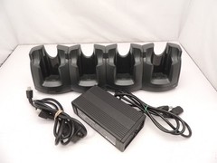Symbol Motorola CHS3000-4001CR 4 Slot Charger for MC30 31 32 Series w/ AC Supply