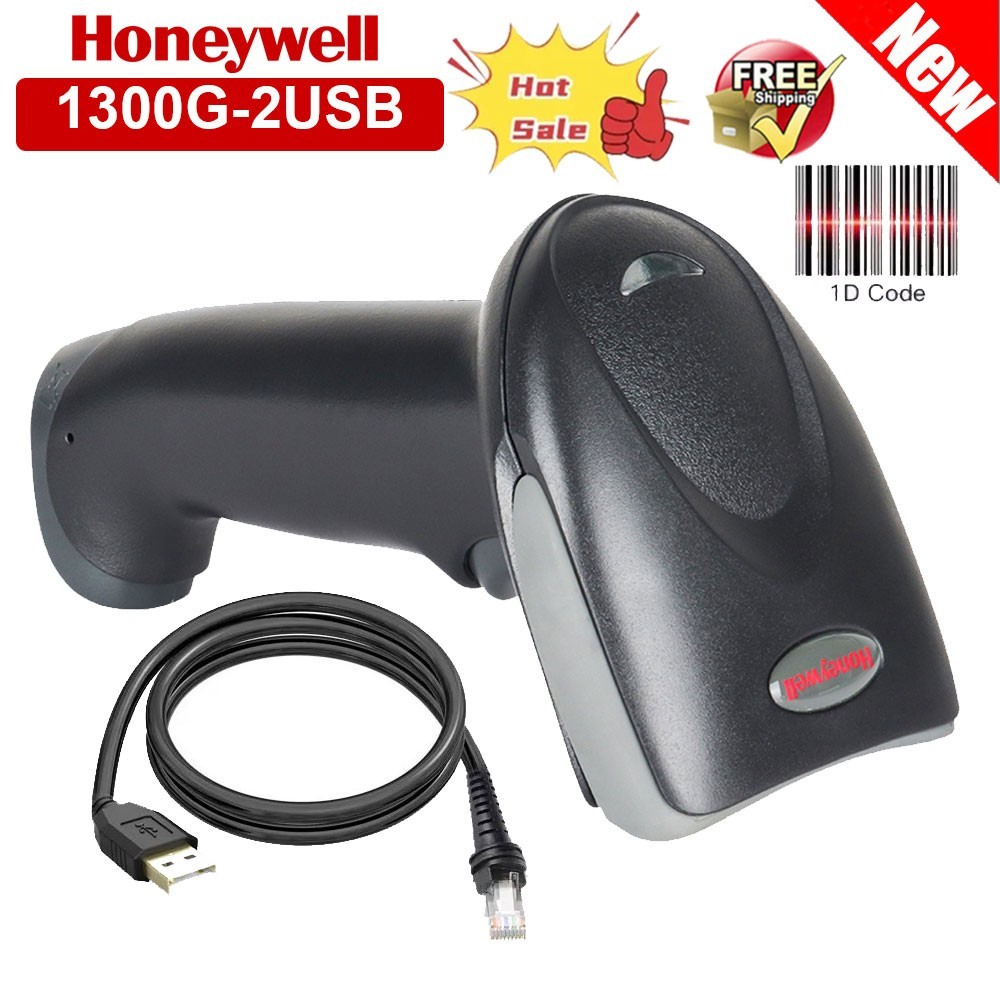 Honeywell Hyperion 1300G Handheld USB Barcode Scanner 1300G-2USB 1D Code Reader