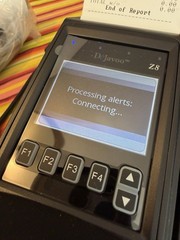 Dejavoo Z8 WiFi Credit Card Terminal VEGA3000 EMV NFC Dual Comm EVO Payments