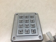 VenTek MGR Numeric Keypad 12 Key and 4 Kay Keypad Industrial PayStation 6 K335