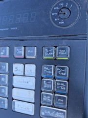 CASIO Model 140CR-1 Electronic Cash Register Till Retail Used Condition Parts