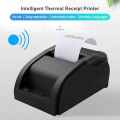 Thermal Receipt Printer USB BT Connection 60-80mm/s Desktop Thermal Printer For