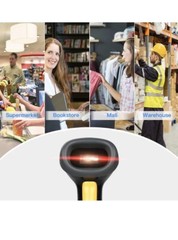 Eyoyo Wired 1D QR 2D Barcode Scanner Bar Codes Reader Image Automatic Scanning