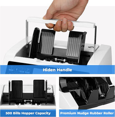 Bank Grade Money Counter Machine Mixed Denomination, 2CIS/UV/IR/MG/MT Counterfe