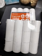 NEW Office Depot Thermal Paper Rolls 12 Pack 2 1/4IN X 85FT White 2.25″ X 85′