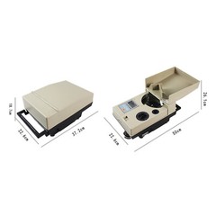 Coin Sort Machine Electronic Coin Counter with Smart Control Panel 1200Coins/Min