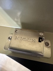 MMF Industries Metal Cash Box Bill and Coin Tray-Combination Lock Nice Shape
