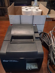 Star TSP100 futurePRNT Thermal USB POS Receipt Printer JamFree Auto-Cutter 3.13″