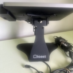 ELO Toast Black i3-10STD 10″ Touchscreen Point Of Sale System With Power Supply