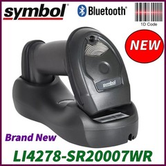 Zebra Symbol LI4278-SR20007WR USB Wireless 1D Handheld Barcode Scanner W/ Cradle