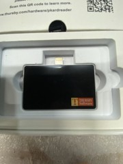 Apple Thursby Pkard Reader Smart Card Reader w/Lightning Connector