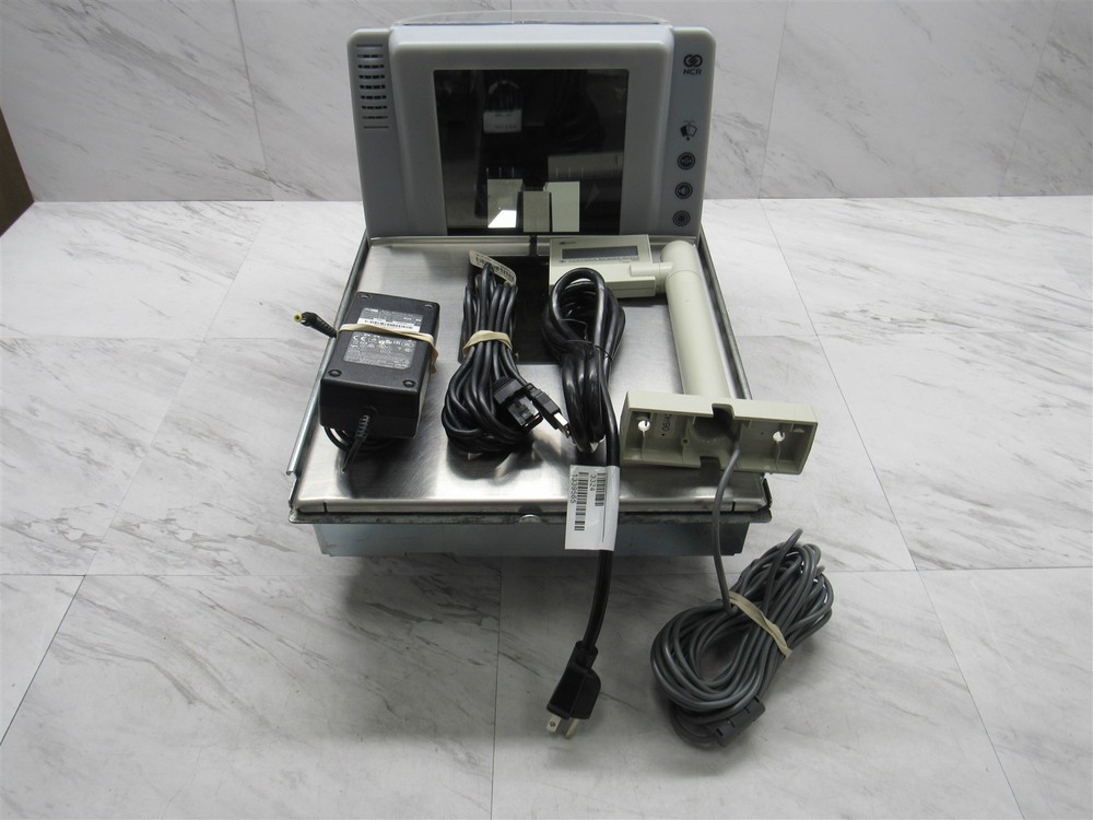 NCR 7878-2001 Bi-Optic POS Scanner Scale USB with Adapter & Customer Display