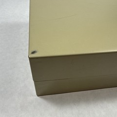 MMF Industries Steel Combination Lock Cash Box Beige *No Tray Included See Photo
