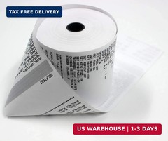 3 1/8″ x 190′ (50 POS Rolls) Bpa Free Thermal Receipt Printer Paper 318190 BuyRe