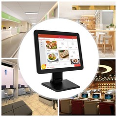 15” Touchscreen POS Cash Register Till System LCD Display for All Retail Shops