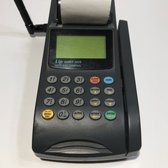 LIPMAN NURIT 3010 Wireless Portable Credit Card Terminal Machine Untested