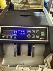 Royal Sovereign RBC-ES200 Bill Counter Cash Counter UV MG Detection Tested Works