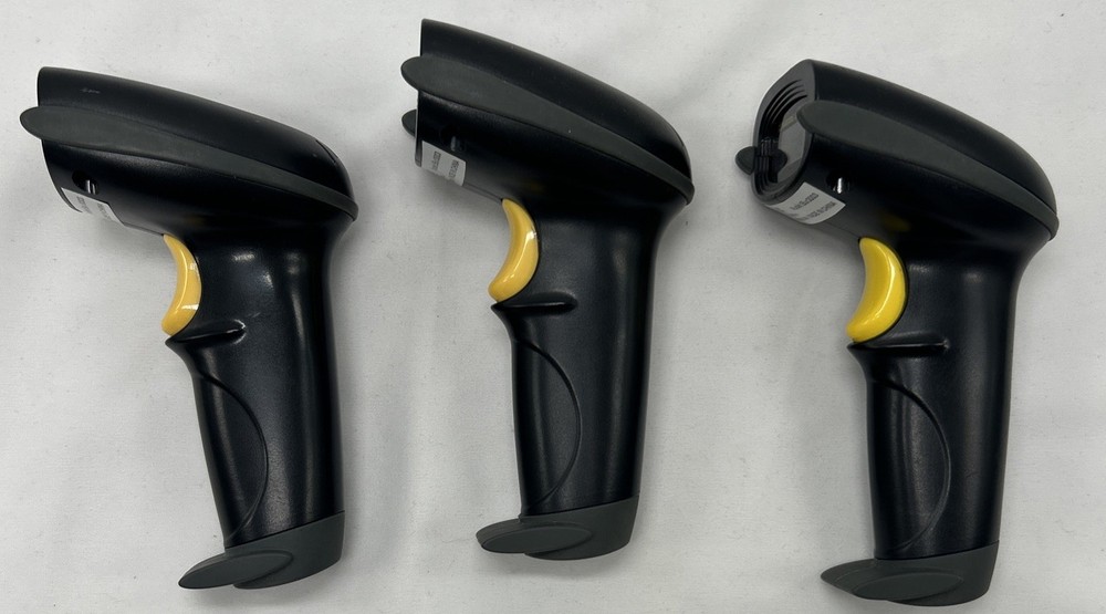 Lot Of 3 NADAMOO BUR3003 433MHz Wireles Barcode Scanner Cordless USB