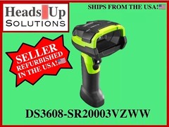 DS3608-SR Scanner DS3608-SR00003VZWW GRADE “A” REFURBISHED w/ USB Cable – USA!