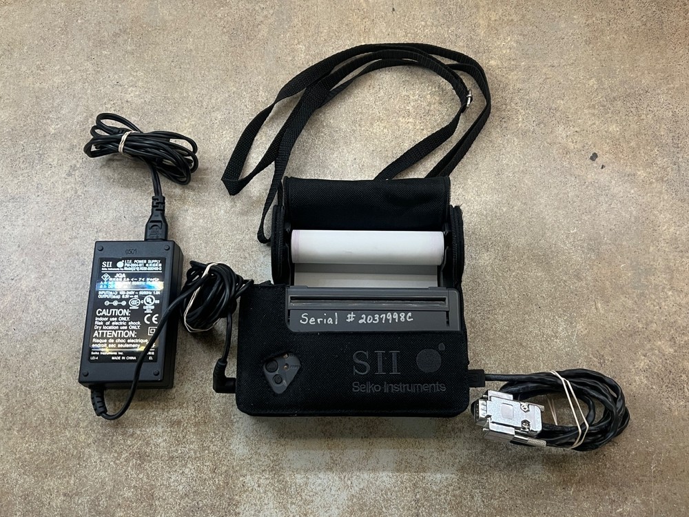 Lot of 11 Seiko SII DPU-3445 POS Thermal Receipt Printer w/cables