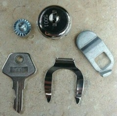 M-S 5001 Cash Drawer Lock & Key Set Fits MS, Star, EchoPOS, Square & Revel POS