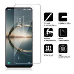 [4 Pack Glass Screen Protector Compatible for TCL 30 V 5G [9H Hardness]-HD Sc…