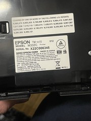 Epson TM-M10-012 Model M332C Thermal Receipt Printer,USB, Auto Cutter. Tested!