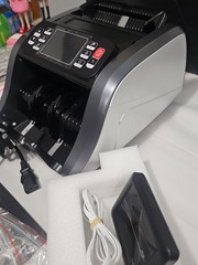 Aneken N60 Mixed Denomination Money Counter, UV/MG/IR/MT Bill Counter, 3.5″ TFT