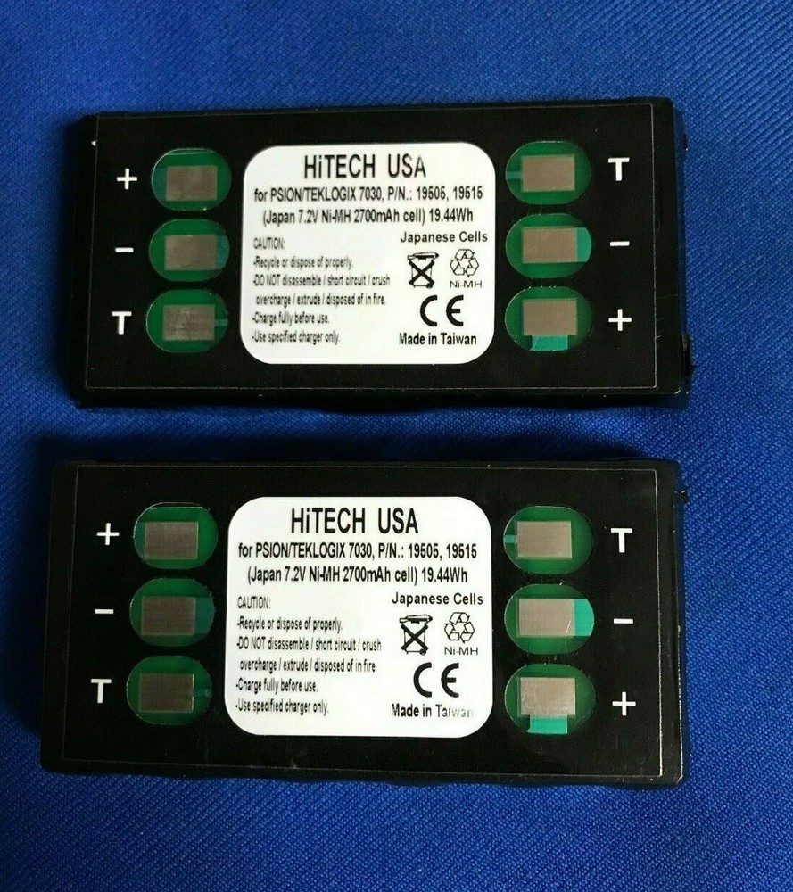 10 Batteries(Japan FDK NiMh 2.7A19.4wh)For Psion-Teklogix/Motorola 7030#19505…