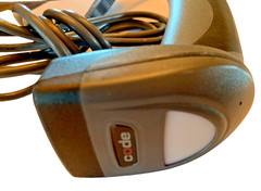 Code CR1500 Gray/Black Barcode Scanner, USB corded [e-02]