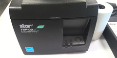 Star Micronic TSP100II 143IIU POS Receipt Printer AC Adapter+USB 2.0 A/B Cable
