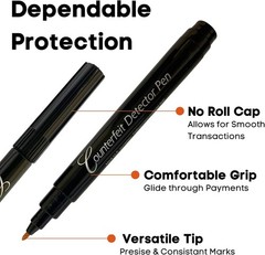 Professional Counterfeit Bill Detection Pens, 50 Pack