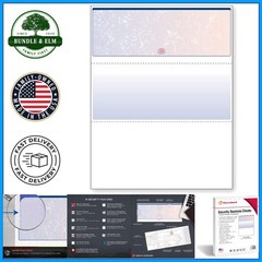Top-Loading Business Checks with Perforations for Easy Separation, 500 Sheets