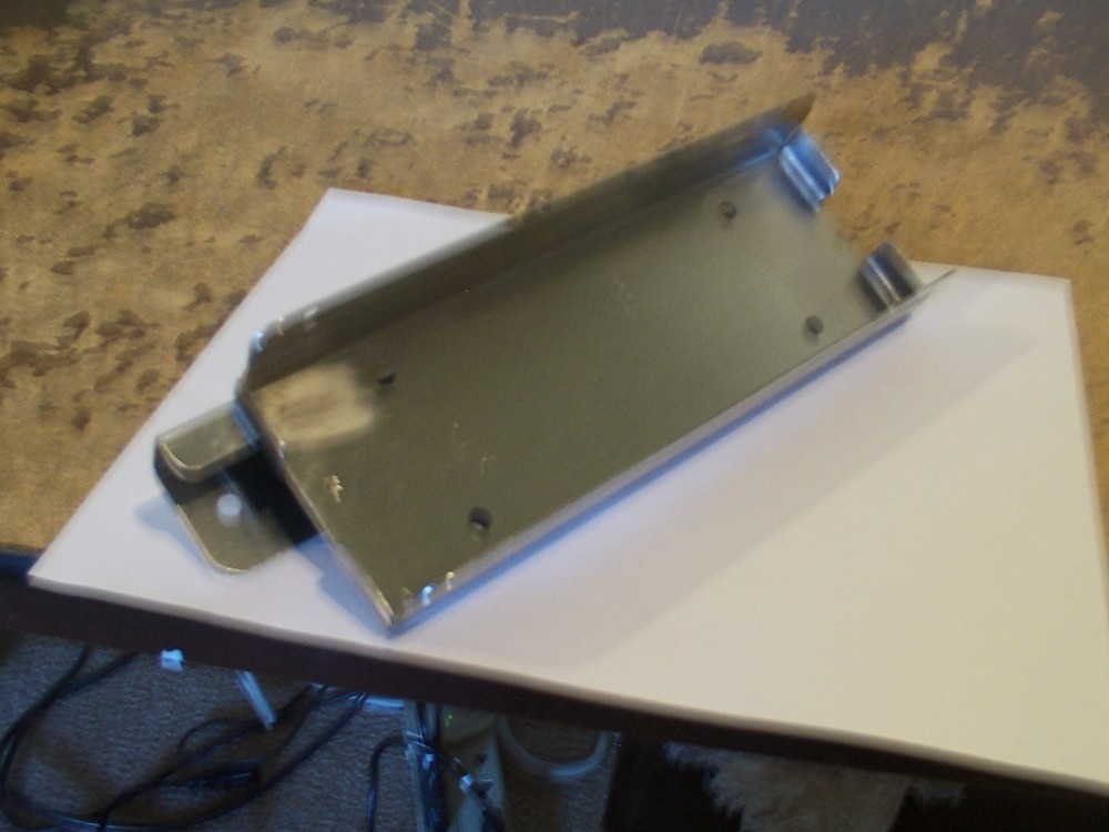QSR KP4000 Snap-On Bump Bar Bracket (One-Piece) Stainless Steel KP3000