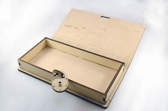 Wooden Cash Box – Money Holder – Jewerly Box For Banknotes and Small Items – …