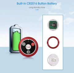 Retekess T117 Restaurant Paging Calling System Alert Buttons 11 PCS Cafe Bar