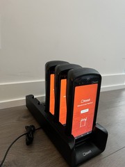 LOT (3) Toast Flex POS Go 2 Handheld Tablet Mobile Computer w/ Charging Dock