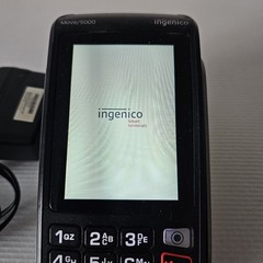 Ingenico Move/5000 Credit Card Terminal BLOCKED – FOR PARTS ONLY