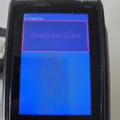 Ingenico Move/5000 Credit Card Terminal BLOCKED – FOR PARTS ONLY