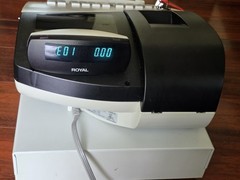 Royal Alpha 587CX Cash Register Management System With Keys Tested Works
