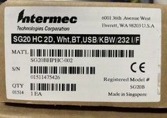 Intermec Barcode Scanner SG20 HC 2D BT USB Wireless Antibacter SG20BHPHC-002 New