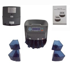 110V Coin Counter Counter Digital Automatic Electronic Coin Sorter Machine