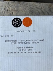 c-0919-2 hypercom p8f p8s p740f star sp200 212 mp200 purple nylon *lot of 4*