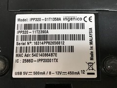 Ingenico iPP320 Payment Terminal IPP320-01T1358A Great Condition